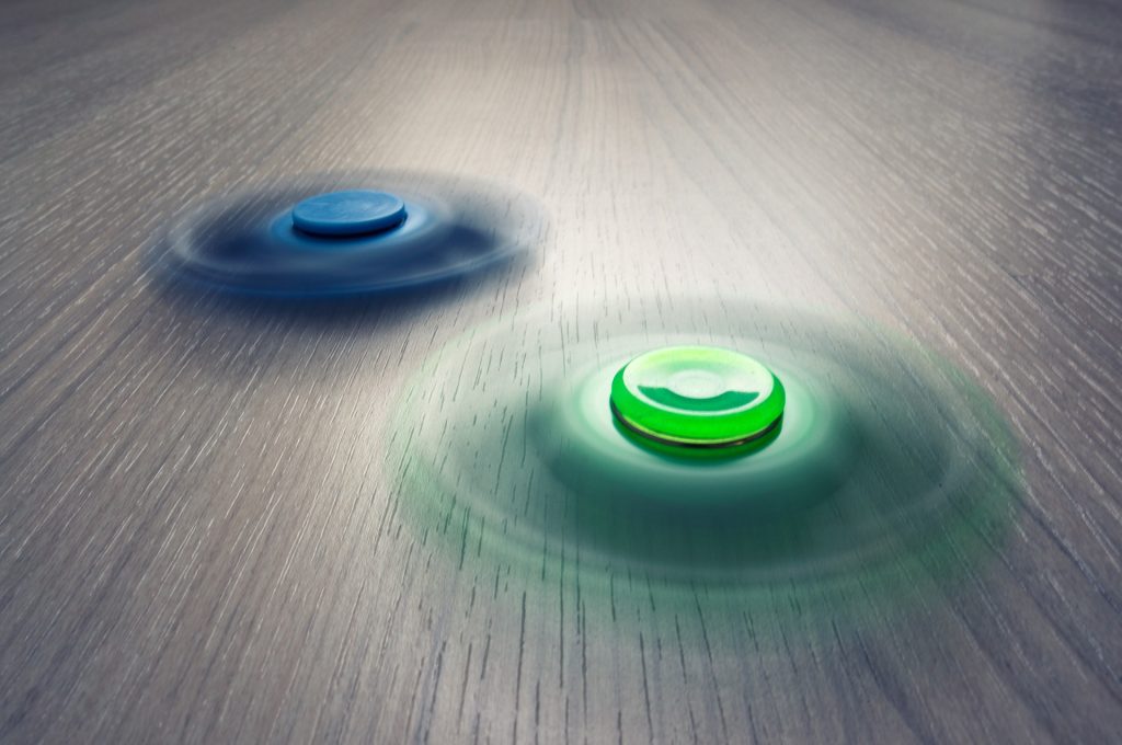 Attention-Deficit/Hyperactivity Disorder (ADHD) 3 fidget spinner toys are said to help ADHD patients